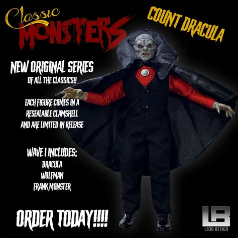 Classic Monsters Dracula – LB 3D Design