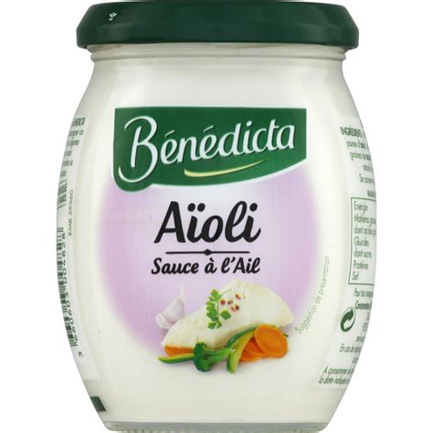 Aïoli Sauce Benedicta My French Grocery