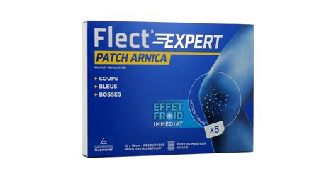 Flect Expert Patch Anti Douleur Arnica Coups Bleus Et Bosses