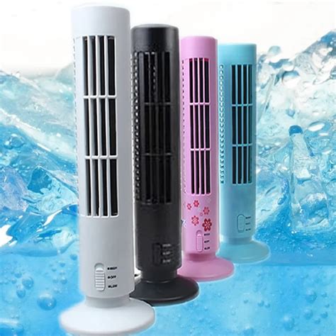 Mexi Usb Laptop Pc Mini No Leaf Air Conditioner Cooling Cool Desk Tower