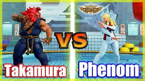 Sfv Ce Takamura Akuma Vs Phenom Karin Ft Youtube