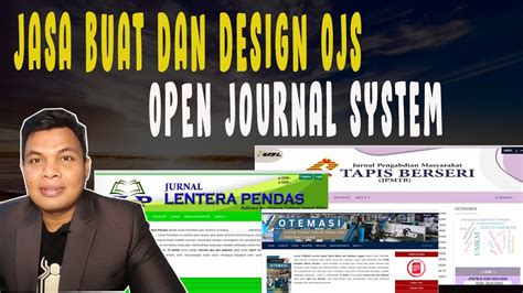 Jasa Buat Dan Design Jurnal Ojs Open Journal System Fee Terjangkau