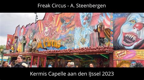 Freak Circus A Steenbergen Offride Kermis Capelle Aan Den Ijssel