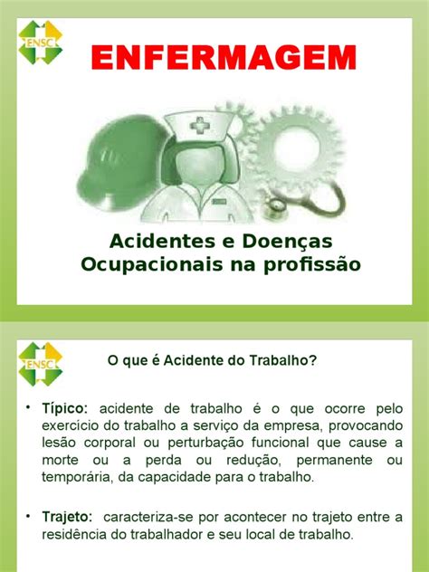 Pdf Palestra Sobre Acidentes E Doen As Ocupacionais Na Enfermagem