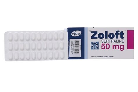 Zoloft Sertraline 50mg Pfizer H30v