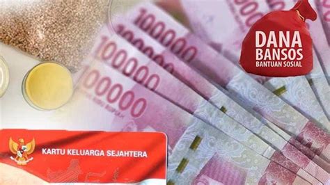 Alhamdulillah Bansos Bpnt Tahap Cair Bulan Ada Bonus Blt Rp