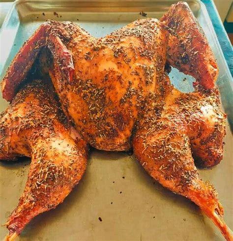 Pit Boss Smoked Spatchcock Turkey Recipe In 2024 Smoked Turkey