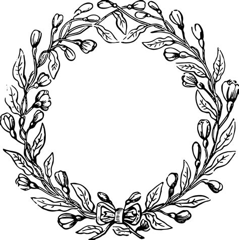 Wreath vector png, Wreath vector png Transparent FREE for download on
