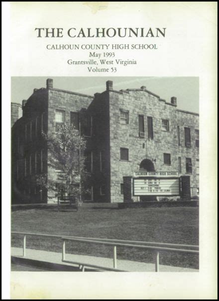 Explore 1994 Calhoun County High School Yearbook, Grantsville WV ...