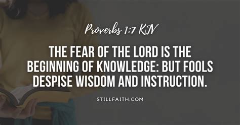 Bible Verses About Education Kjv Stillfaith