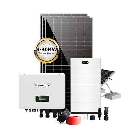 Sunway Kw Kw Kw Hybrid Solar System Sunway Solar