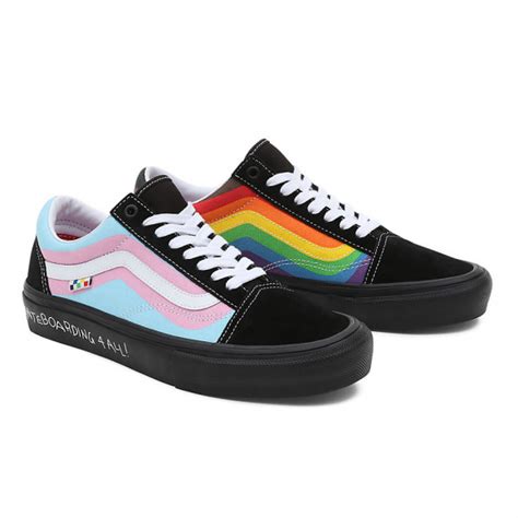 VANS Pride Skate Old Skool Shoes Multi Men Women Multicolour