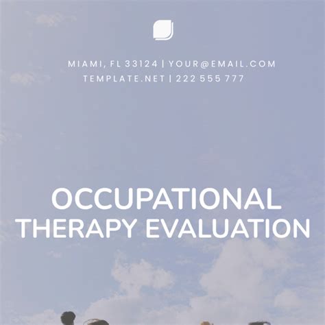 Free Occupational Therapy Evaluation Template Edit Online And Download