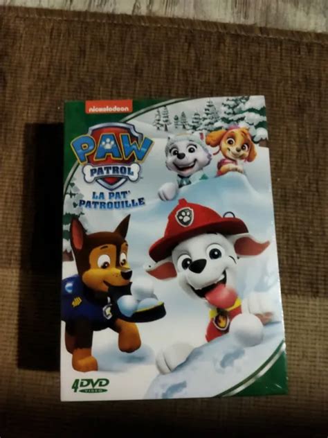 COFFRET DVD NEUF Paw Patrol La Pat Patrouille Coffret 4 DVD EUR