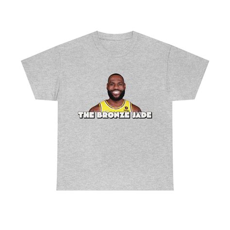 Lebron James The Bronze Age Meme T Shirt Etsy Uk