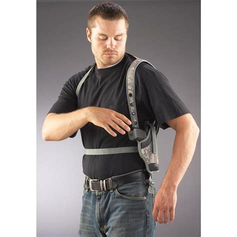 Large-frame Pistol Shoulder Holster (Army Digital/Black/OD) - $13.49 (All Club Orders $49+ Ship ...