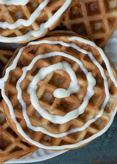 Cinnamon Roll Chaffles