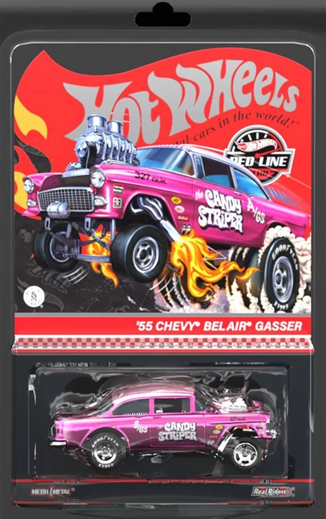 Hot Wheels Opens 55 Chevy Bel Air Candy Striper Crowdfund