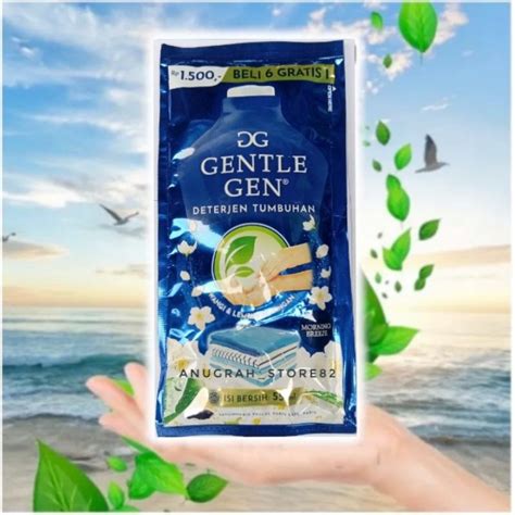 Jual DETERGEN CAIR GENTLE GEN SACHET RENCENG Shopee Indonesia