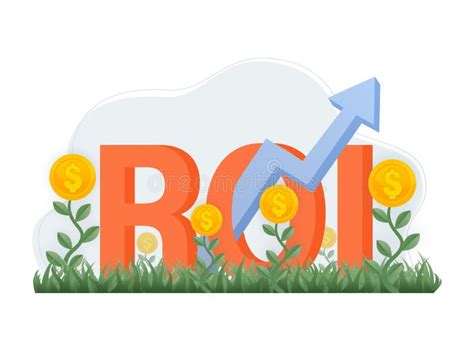 ROI Return On Investment Performance Measure From Cost Invested And