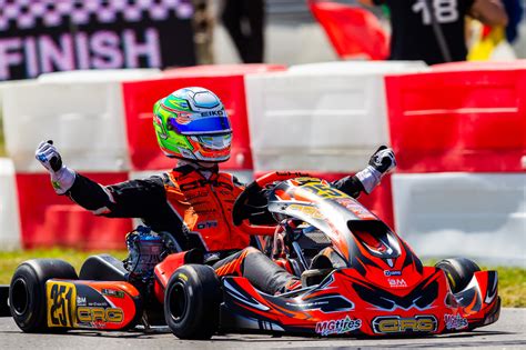 Gomez And Crg Once Again On The Top Step Of The Podium Crg Kart