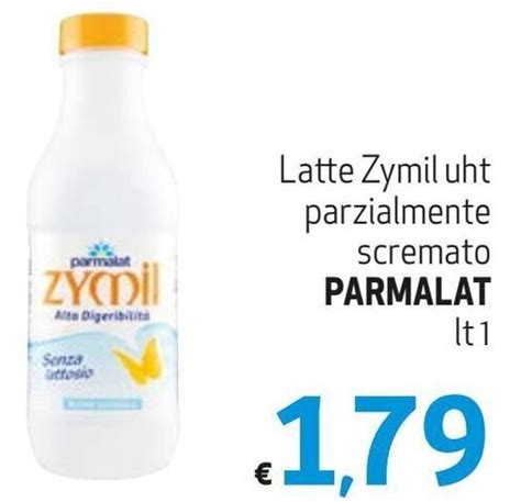 Latte Zymil Uht Parzialmente Scremato PARMALAT Lt 1 Offerta Di Maxi