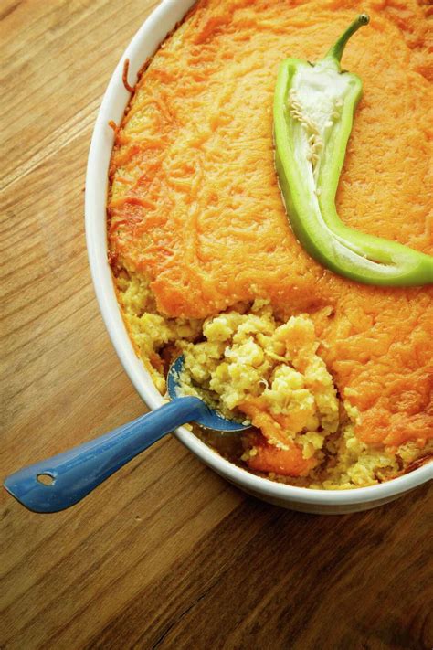 Corn And Hatch Chile Casserole