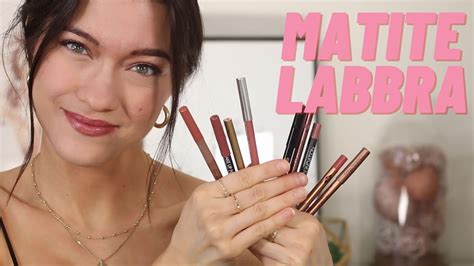 Matite Labbra Nude La Mia Top 10 Con Swatches Sulle Labbra YouTube