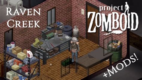 Project Zomboid Raven Creek Part Building Stuff With The