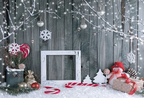 HUAYI photography backdrops christmas backdrop photo prop background ...