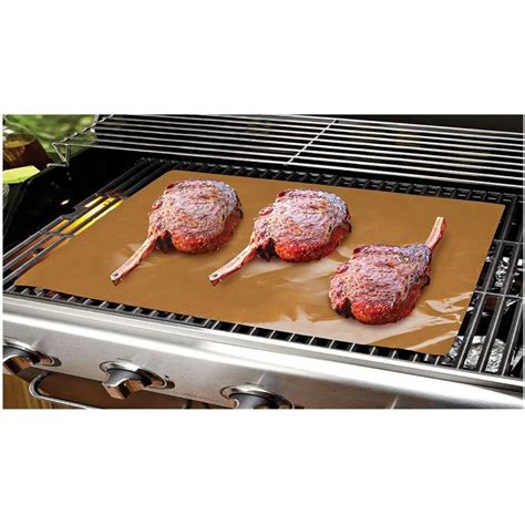 2pc Copper Pro Bbq Grill Mat Woolworths