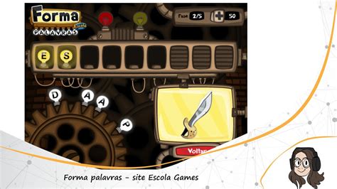 Formas palavras jogo de formação de palavras site Escola Games