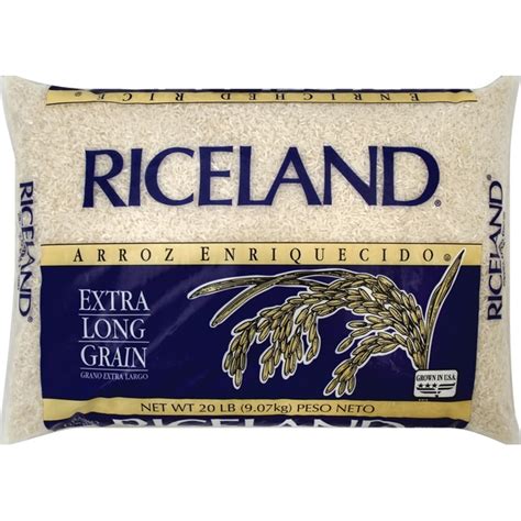 Riceland Rice Enriched Extra Long Grain 20 Lb Instacart