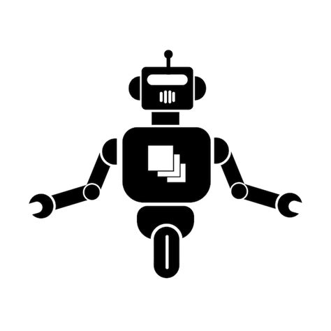 Premium Vector Robot Icon Logo Vector Design Template