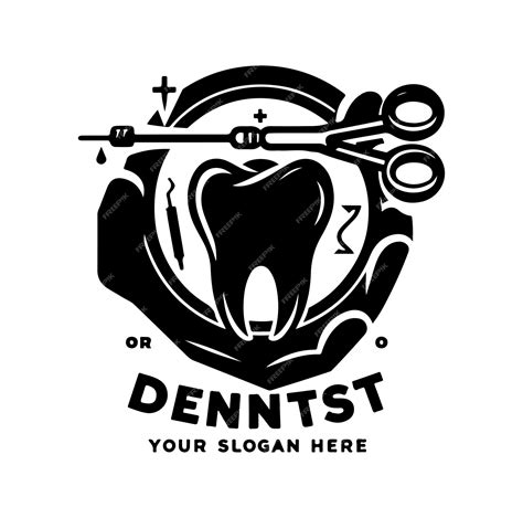 Premium Vector Dentist Chamber Logo Dental Logo Vector Illustration