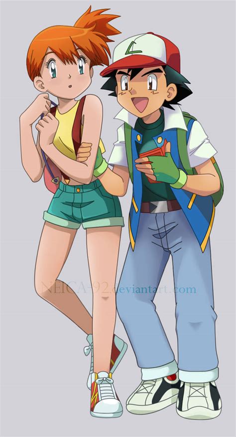 Ash Misty By Neica 92 On Deviantart