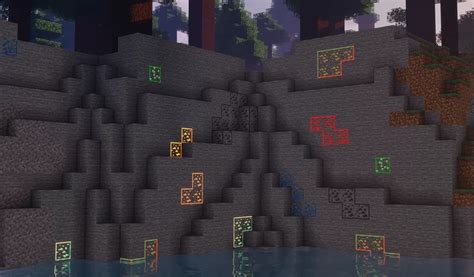 Emissive Ore Borders X Minecraft Texture Pack