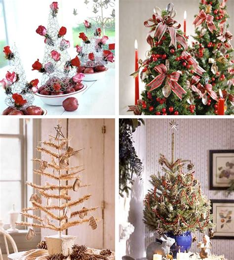 Beautiful Tabletop Christmas Trees Digsdigs