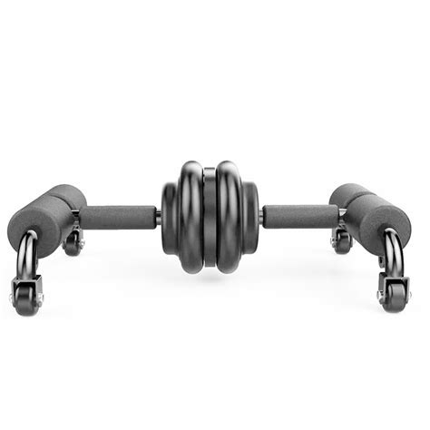 Тренажер для пресса роллер-фиксатор для ног Ab Roller составной на ...