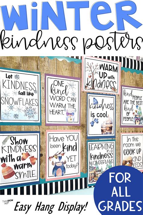 Kindness Class Rules Poster Classroom Expectations Bulletin Board Kind