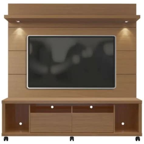 Cabrini Tv Stand And Floating Wall Tv Panel With Led Lights Vigshome