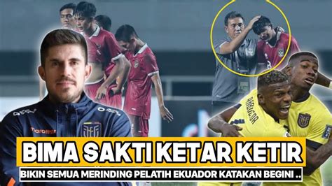 Bikin Gempar Dunia Pernyataan Tak Terduga Pelatih Ekuador Timnas U