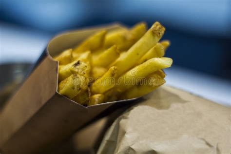 french fries  package stock image image  nutrition