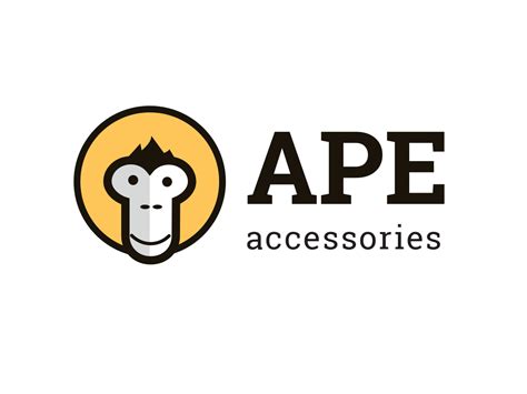 Ape Accessories logo - Sian Jones - Freelance web and graphic designer