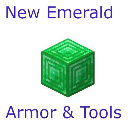 Emerald Armor And Tools Minecraft Mod