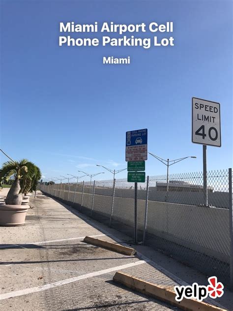 Miami International Airport Cell Phone Parking Lot in Miami | Miami ...