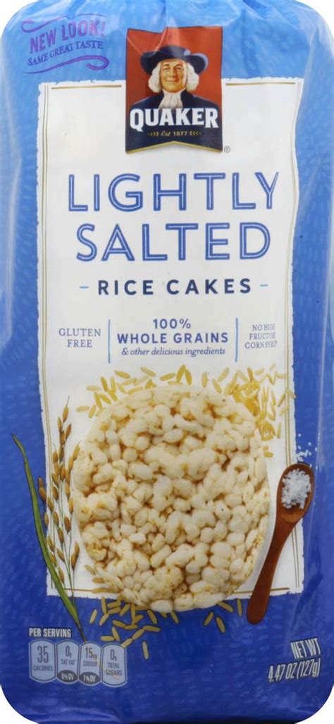 Quaker Rice Cakes Ingredient List