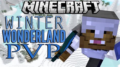 Minecraft WINTER WONDERLAND PVP W Merome 25 Days Of Christmas YouTube