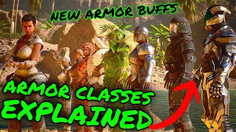 ALL ARMORS In Ark Survival Ascended Guide New Buffs Damage