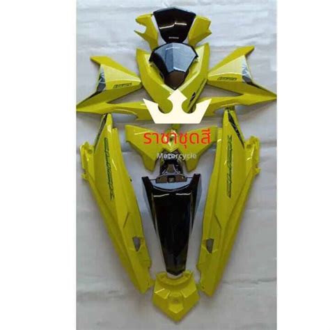 New Custom Paketan Body Halus Warna Kuning Motor Vario 125cc Lazada